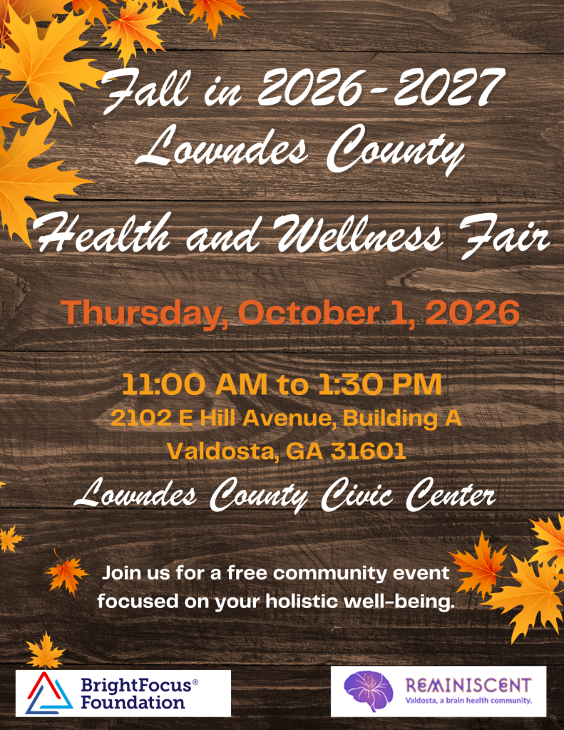 Lowndes County Health and Wellness Flyer